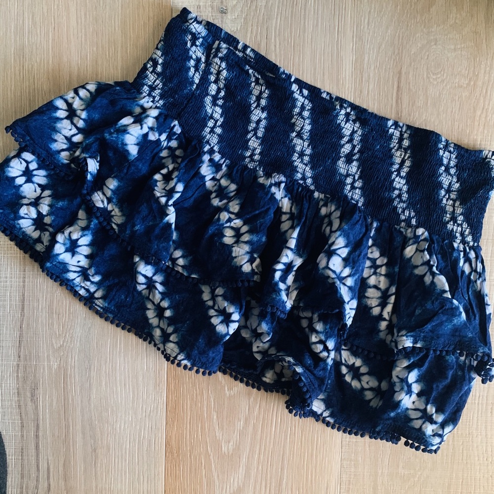 victoria secret tye dye skirt